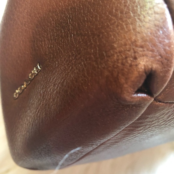 Coach Madison Small Phoebe Shoulder Bag Chestnut - Picture 4 of 8
